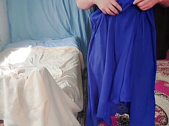 Travestiet, Schattig, Jurk, Homo, Ladyboy, Shemale, Slet, Alleen