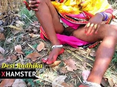 素人, アジア人, お尻, デカ尻, インド人, 母, アウトドア