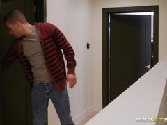 Américain, Gros seins, Blonde, Couple, Latex, Piercing, Chatte, Cheveux courts