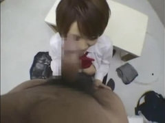 Asiatique, Gros seins, Sucer une bite, Japonaise, Pov