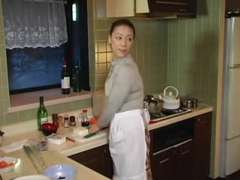 Chambre à dormir, Japonaise, Maman, Fils