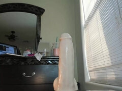 Cute bimbo mind-blowing webcam show