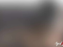 AGEDLOVE Latin Mature Lady Blowing