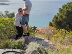 Hot Hiking Sex with Big Booty PAWG - Outdoor Public Fuck in 4K