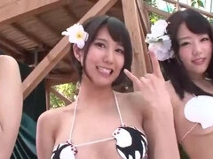 アジア人, カワイイ, 指いじり, グループ, Hd, 日本人, キス, レズビアン