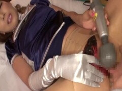 Japonaise, Masturbation, Train