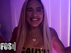 Mofos - Abella Danger turns up the heat on halloween by taking a deep, spooky fucking