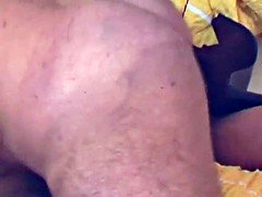 Black amateur GF blowjob and fuck with facial