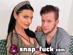 Ania Kinski's cum on pussy porn by Snap-Fuck