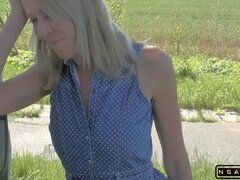 Amateur, Mamada, Alemán, Sexo duro, Casero, Mamá, Al aire libre, Público