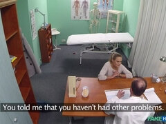 Leie, Arsch, Blasen, Handjob, Krankenschwester, Büro, Muschi, Uniform
