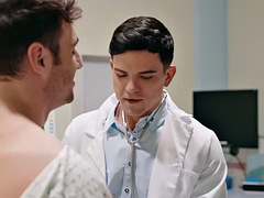 Anal, Blowjob, Doctor, Gay, Handjob, Tattoo, Uniform