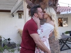 ベッドルーム, デカパイ, フェラチオ, 浮気者, Hd, 旦那, アウトドア, 馬乗り