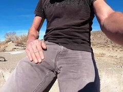 素人, アメリカ人, ぽちゃ, オナニー, 筋肉, アウトドア, 公共, 一人