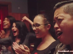 Sadomasoquismo, Amarrada, Polla, Consolador, Dominación, Fetiche, Grupo, Sexo duro