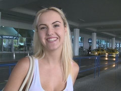 Kont, Blond, Pijpbeurt, Auto, Handbeurt, Buiten, Geschoren, Tiener