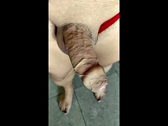 Corridas, Pies, Pajear, Al aire libre, Portugués, Público, Transexual, Solo