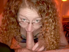Leie, Blasen, Milf, Mutti, Rotschopf