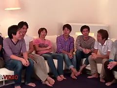 アジア人, フェラチオ, 茶髪の, グループ, Hd, オージー, パーティ, 叫ぶ