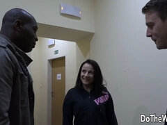 Arsch, Schwarz, Blasen, Gehörnter ehemann, Spermaladung, Hd, Lecken, Muschi