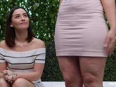 Culo grande, Lesbiana, Trio, Tetas
