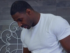 ぽっちゃり, デカパイ, 黒人, フェラチオ, 茶髪の, 開帳, 異人種間, オマンコ