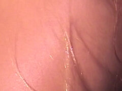 Busty Hairy Pussy Girl Uses His Hard Cock to Satisfy Herself - Big tits