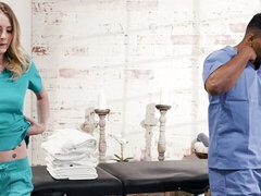 黒人, フェラチオ, バック, 異人種間, ガリガリ, ティーン, オッパイの, 濡れ