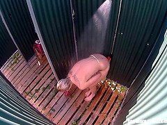 Czech MILF Spied in Shower