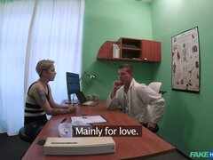 Amateur, Tromperie, Couple, Médecin, Infirmière, Bureau, Pov, Uniforme