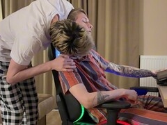 Young gay twink Max Gen gets down and dirty with some amateur fun