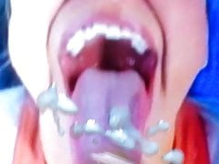 Random Cum Target 15 - Cum Tribute(long tongued Asian slut)