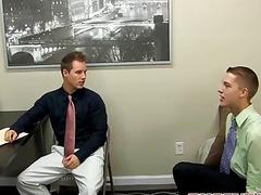 Dylan Chambers and Tyler fuck at the workplace