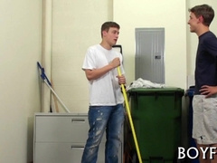 Two Otters pound each other's asses with their booties