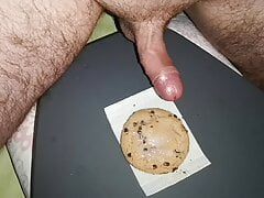 New breakfast with sperm cookie!