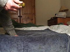 Anal gape with pear