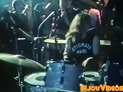 Jerome and a superb looking pile of old-school fellows go all out in a wild fuckfest