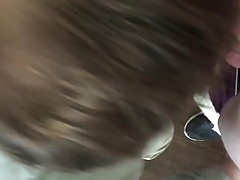 Bottom swallows my load