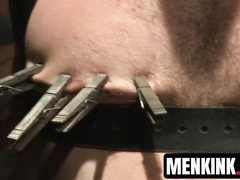 Christian Wilde takes the challenge of cbt & water spray torment