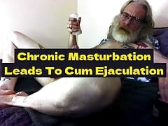 JerkinDad14 in Chronic Masturbation Leads To Cum Ejaculation