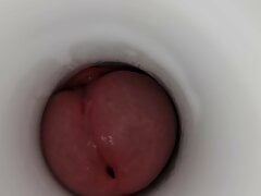 Ejaculation Cumshot Close-Up with Camera inside POV