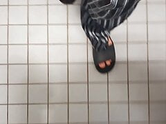 Master Ramon pisses in his hot pajamas in the sink