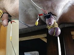 Short estim follow along with tons of precum.