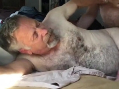 Mature Gay Daddy Barebacks His Hunk Lover88888