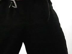 jacking off at a PUB WC