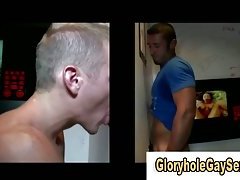Straight dude gets tricked at gloryhole