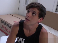 Cum face twink fuck black