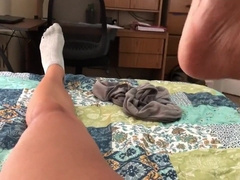 Sock on wood