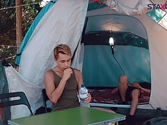 STAXUS :: SUMMER CUMP ! Two friends decide to have hot and steamy sex before bedtime