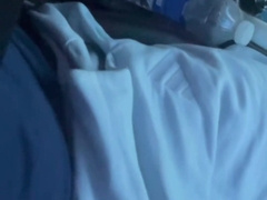 Senior fellow milks next to young Uber driver and gets helping forearm.